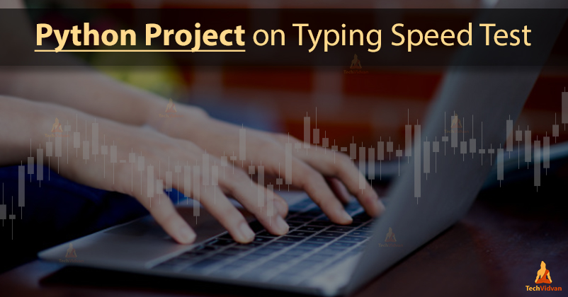 project in python on typing speed test