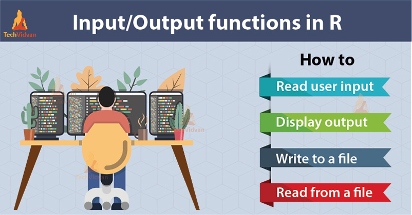 Input output functions in R