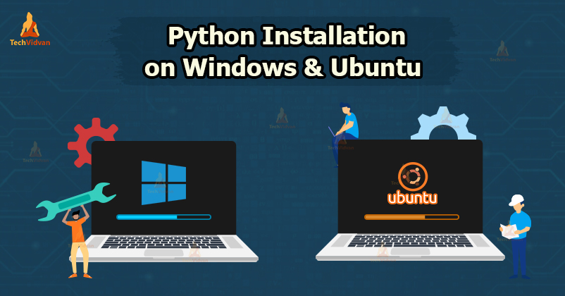 python installation on windows and ubuntu