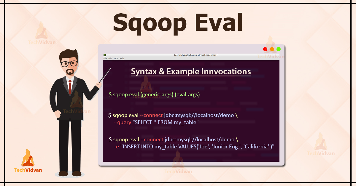 sqoop eval