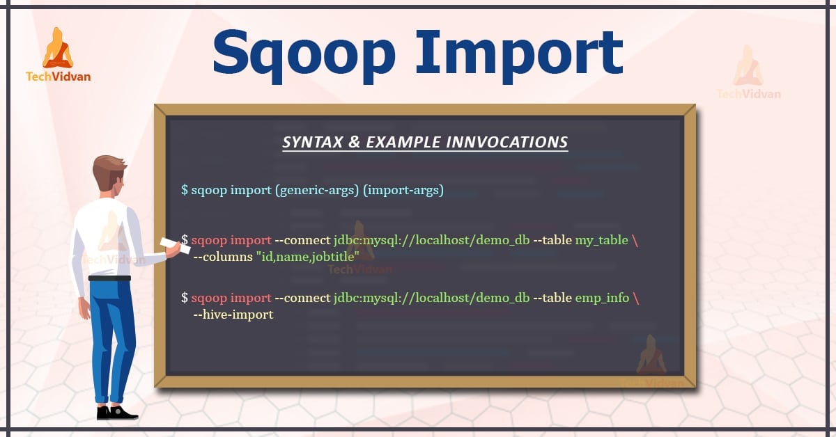 sqoop import