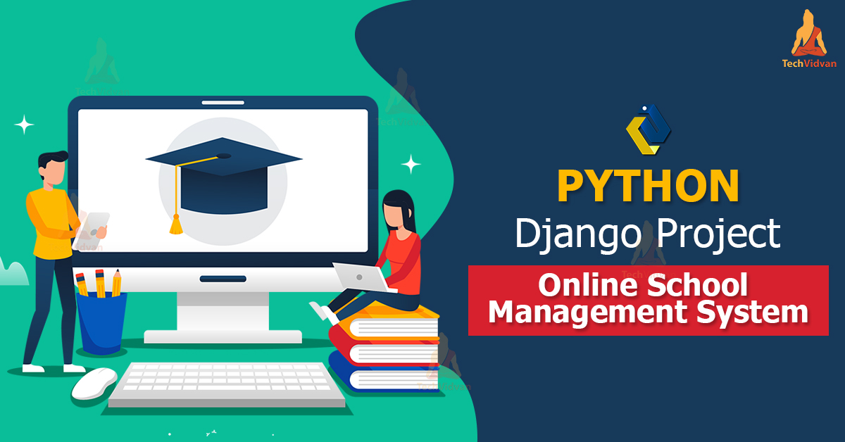 online school management system python django project