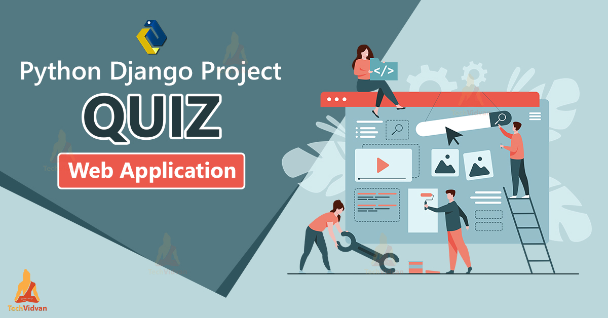 create quiz web application django python