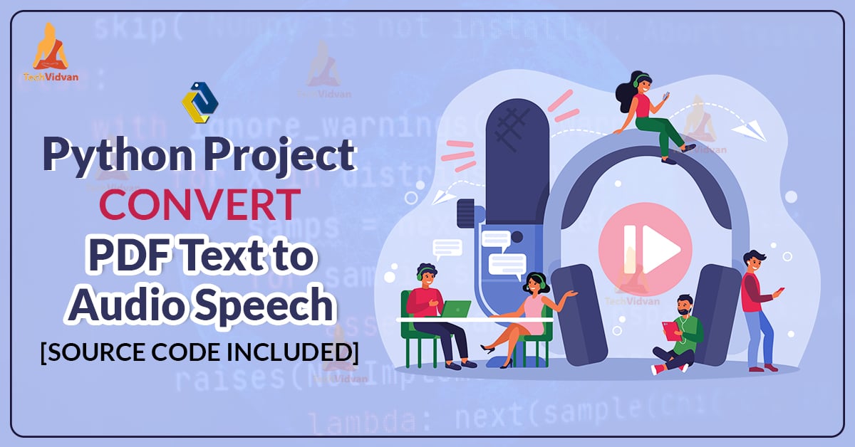 python project convert pdf text to audio speech