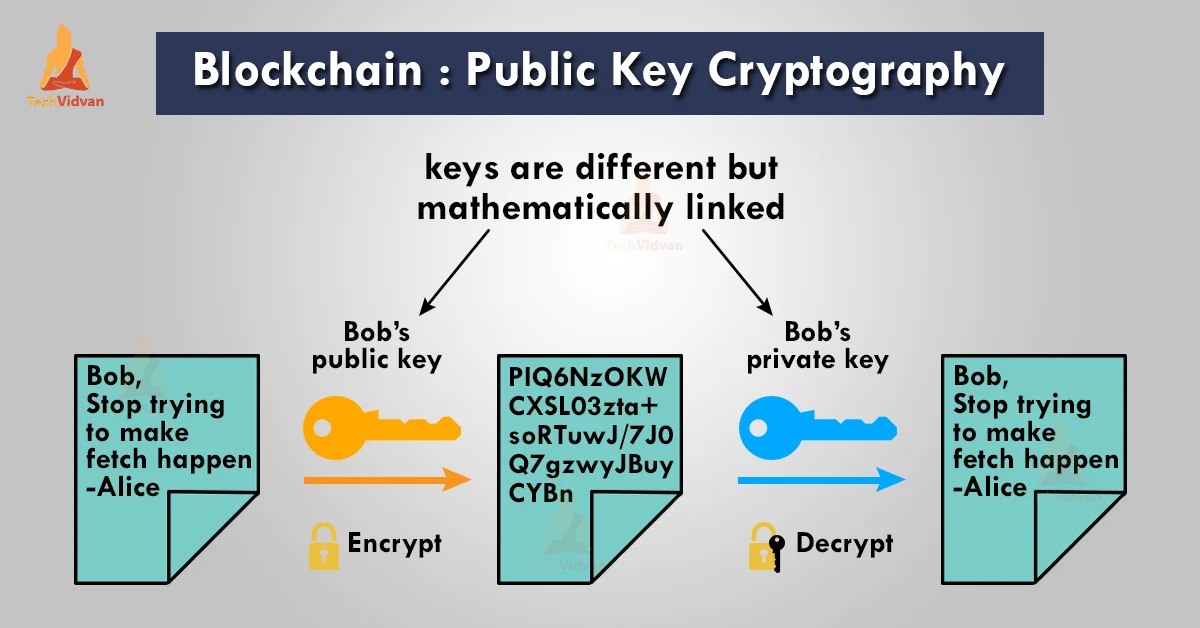 blockchain public key cryptography