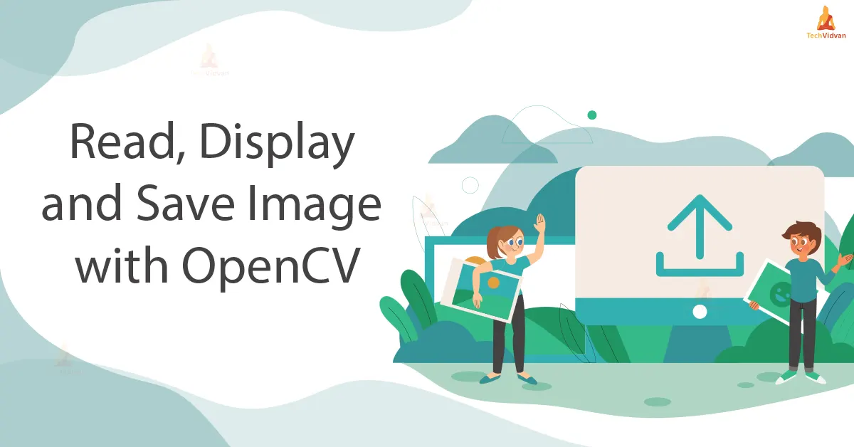 read display and save image with opencv