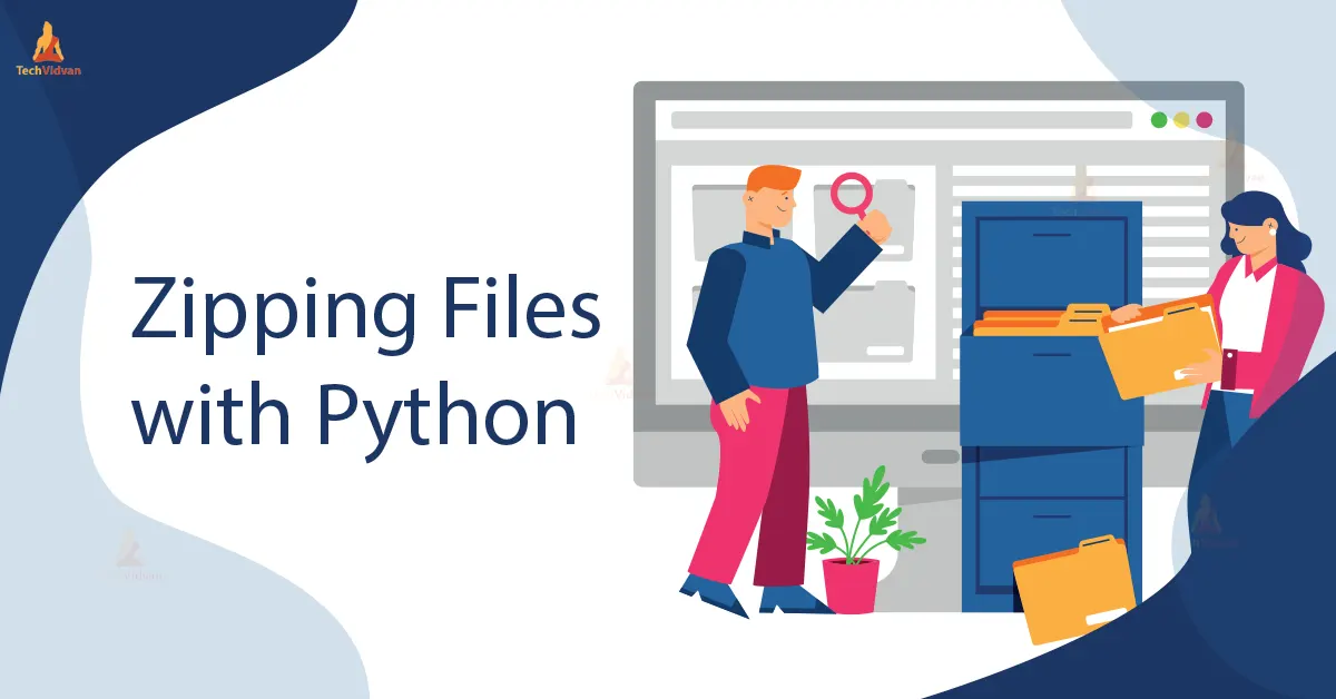 zipping files with python
