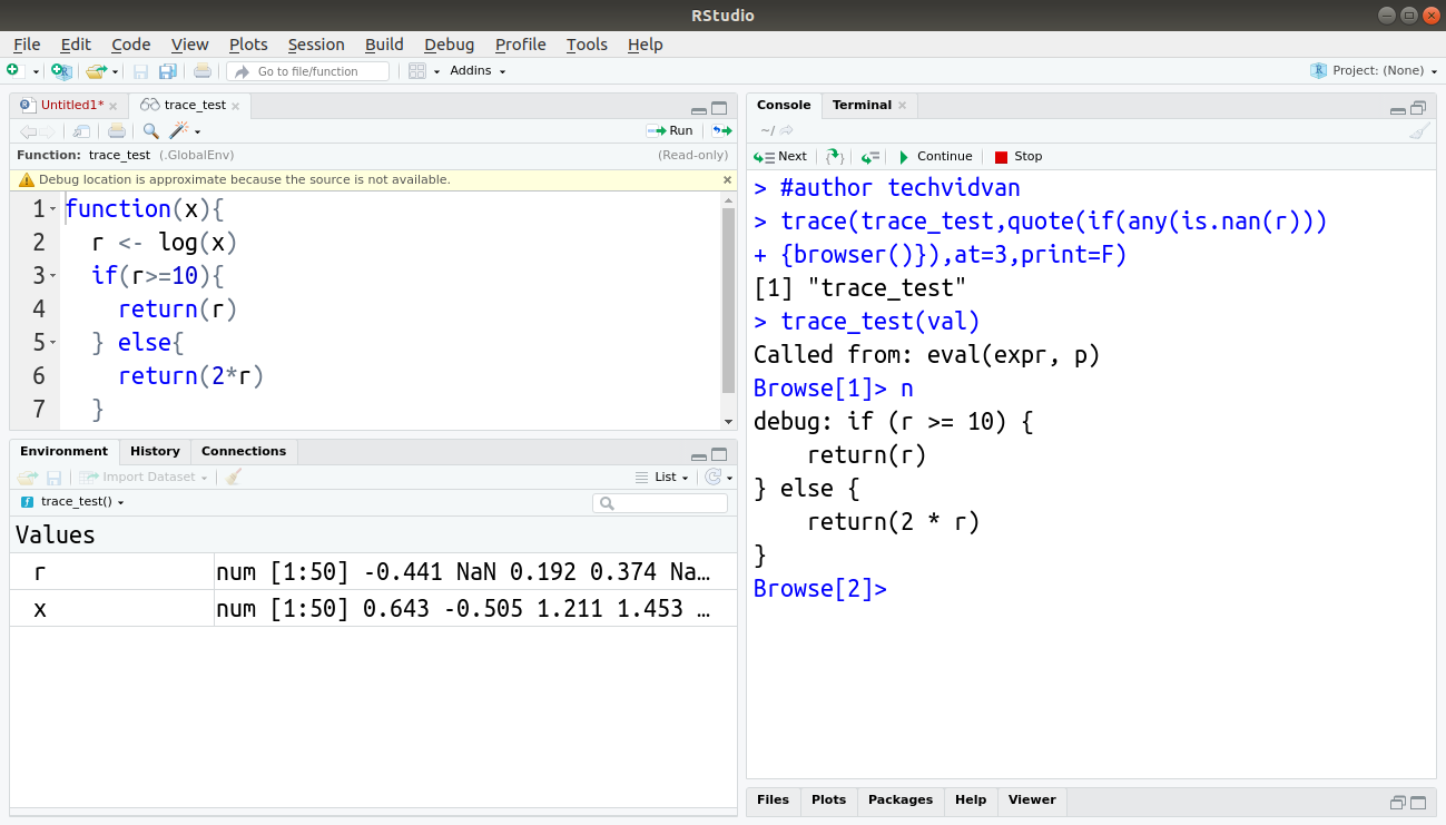 Debugging in R - How to Easily Overcome Errors in Your Code? - TechVidvan