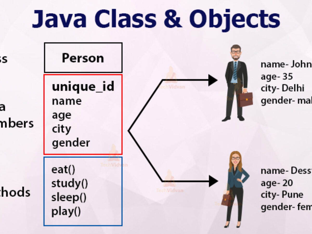 Java Class And Objects Easy Learning With Real Life Examples Techvidvan