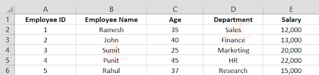 How to Read Excel File in Java Using POI - TechVidvan