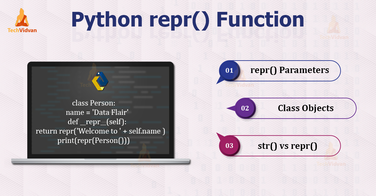 python-repr-with-examples-techvidvan