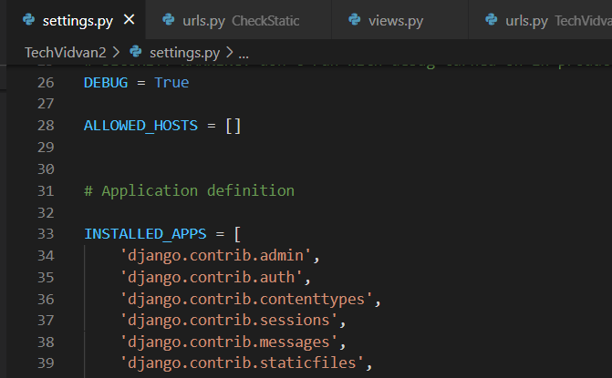 Django Static Files And Templates TechVidvan