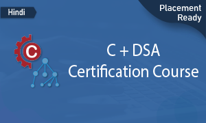 C and DSA using C course with online certificate